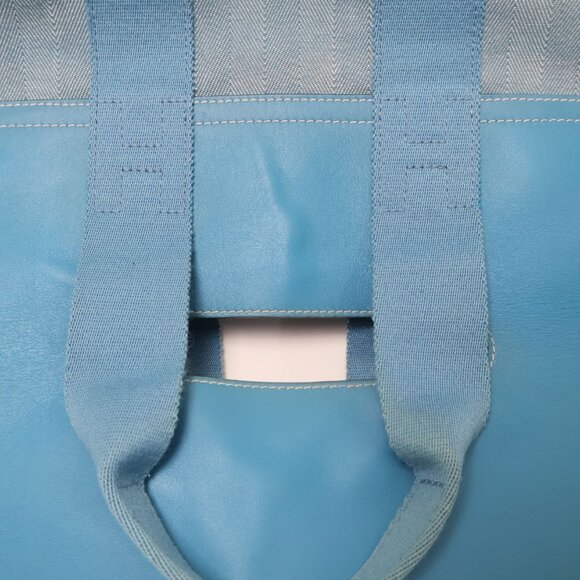 Hermès Vintage Swift Valparaiso Tote PM Blue Jean - Picture 13 of 16